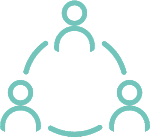 Icon Türkis Arbeitsumfeld