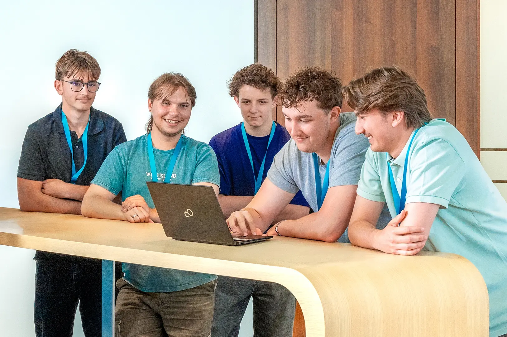 Die Lernenden der CyOne Security